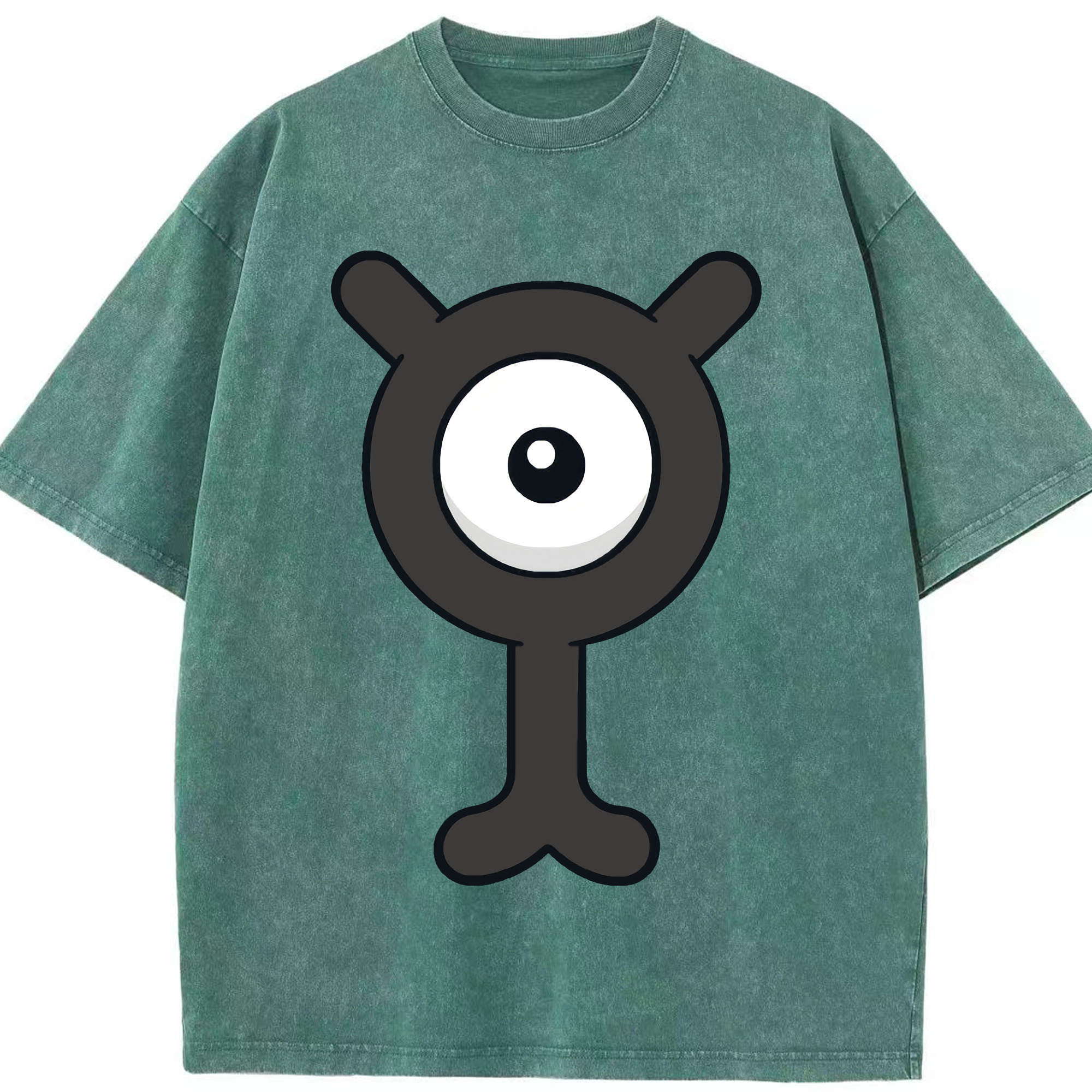 （画像用） ポケットモンスター Pokémon 綿100% ヴィンテージ風 半袖Tシャツ（フロントプリント）